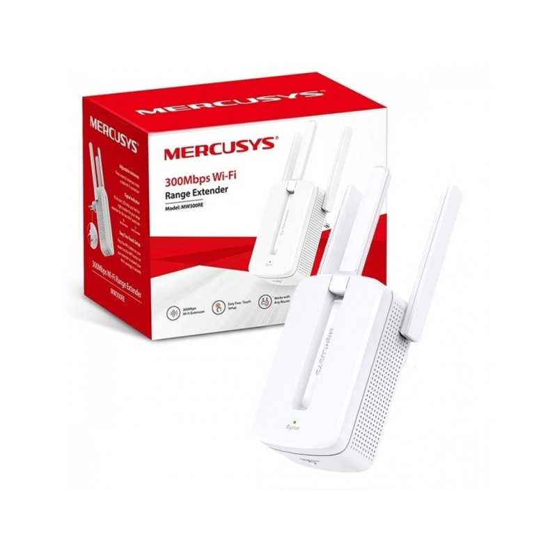 Mercusys Range Extender Wi-Fi 300Mbps MW300RE