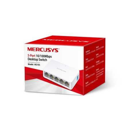 switch 5 porte mercusys ms105