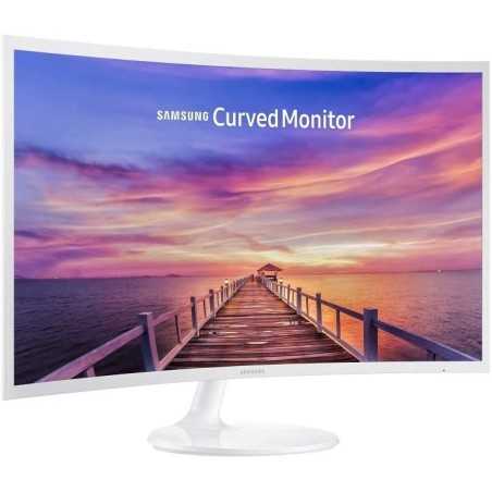 Samsung Monitor Curvo 32" CF391 C32F391FW HDMI 1080 Bianco
