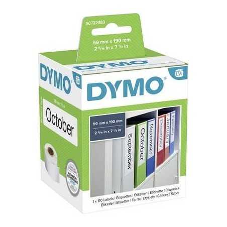 Etichette Dymo LabelWriter carta permanente - 59x190mm