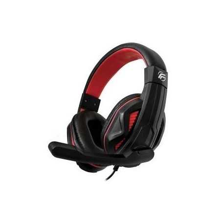 FENNER TECH CUFFIE GAMING SOUNDGAME + MICROFONO PC/CONSOLE RED