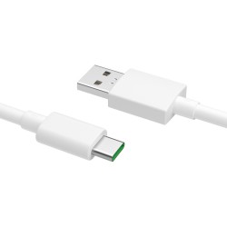 OPPO DL129 cavo USB 1 m USB A USB C Bianco, compatibile con molti smartphone