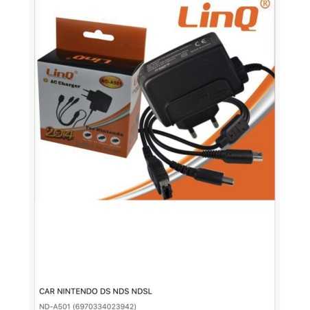 Ac charger 5 in 1 per nintendo linq nd-a501